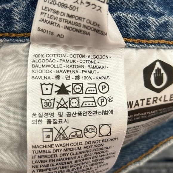 Levi's Wedgie Icon Fit Jeans Shut Up - Picture 10 of 13